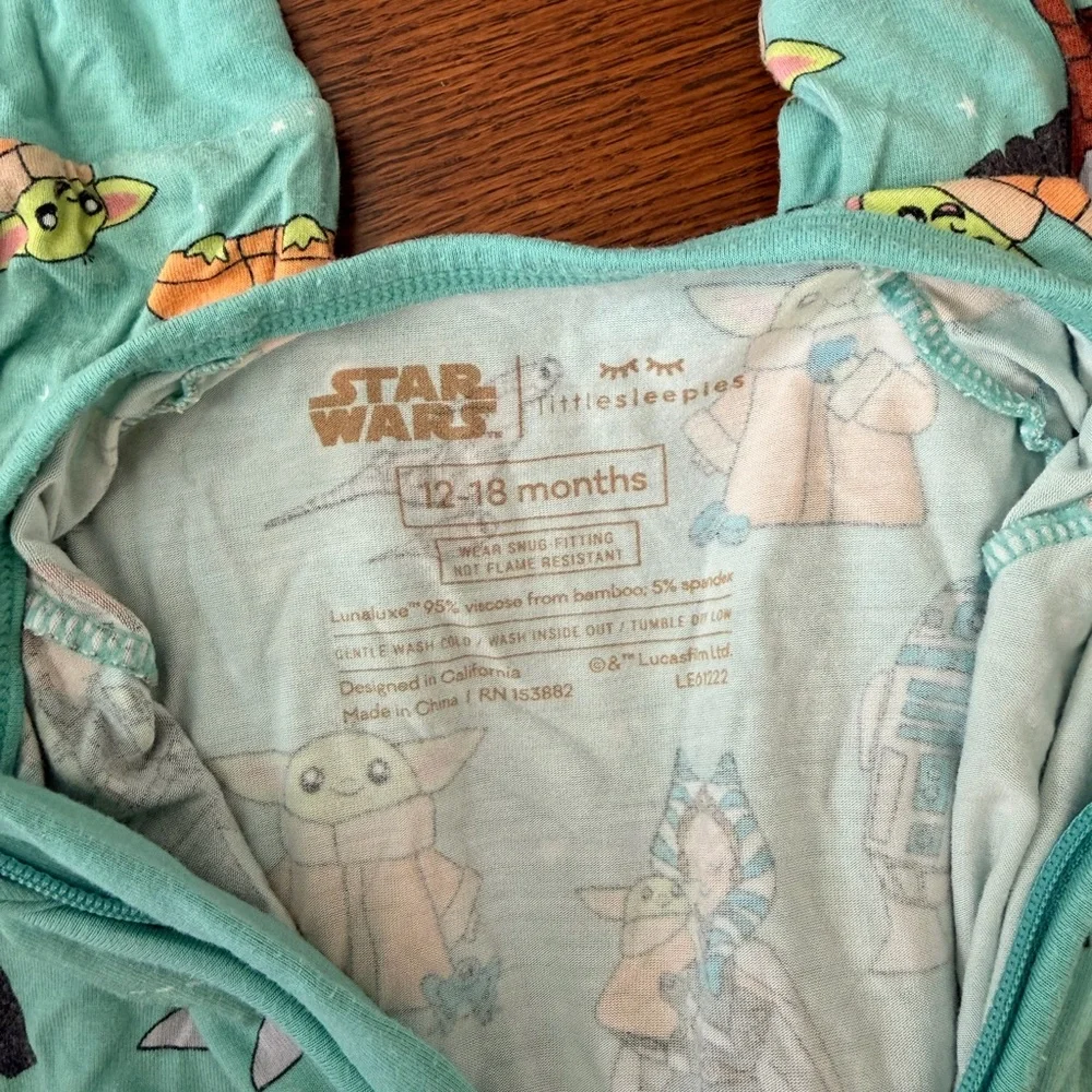 Little Sleepies Star Wars onesie - Picture 2 of 2